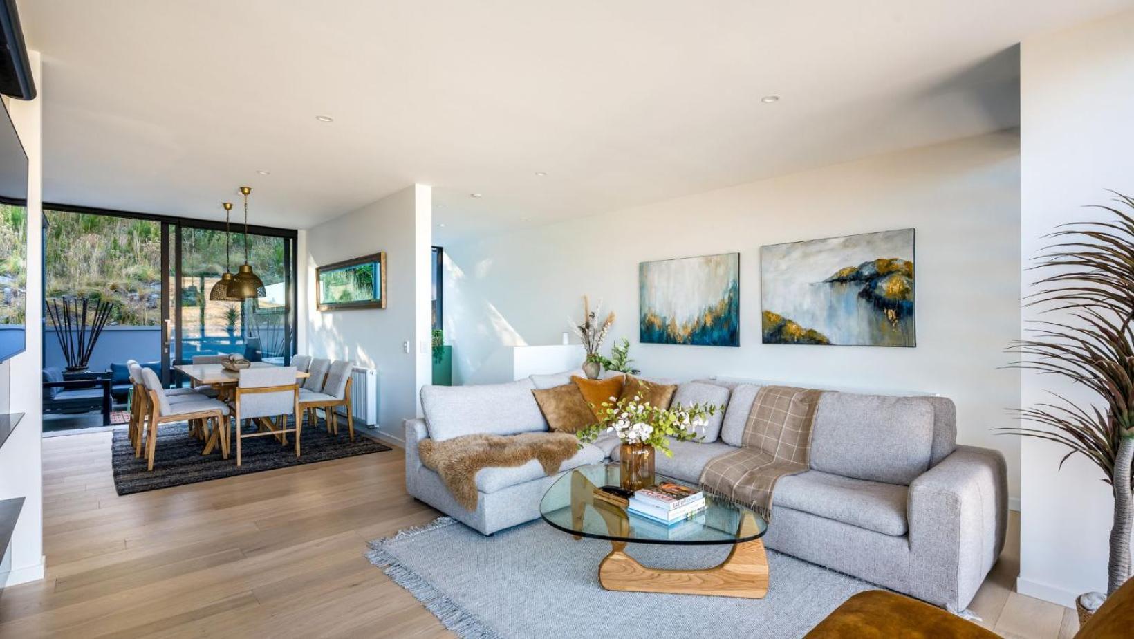 The Tiers- Hot Tub- Ac- Bbq- Free Parking Villa Queenstown Bagian luar foto